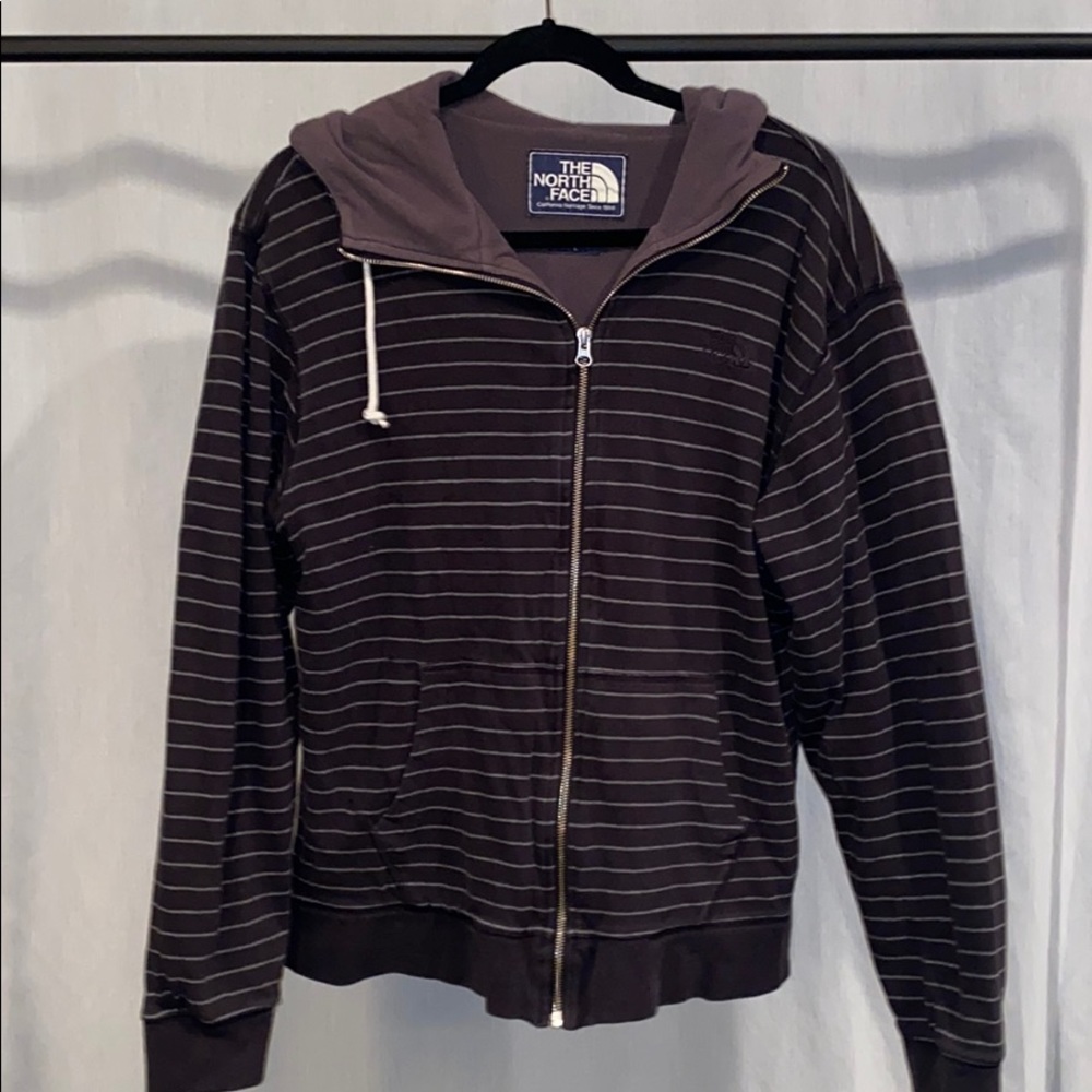 Men’s North Face Fully lined fleece zip up hoodie